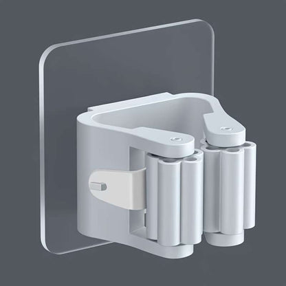4pcs ABS mop broom holder