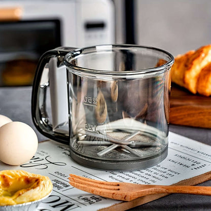 Semi-automatic flour sifter