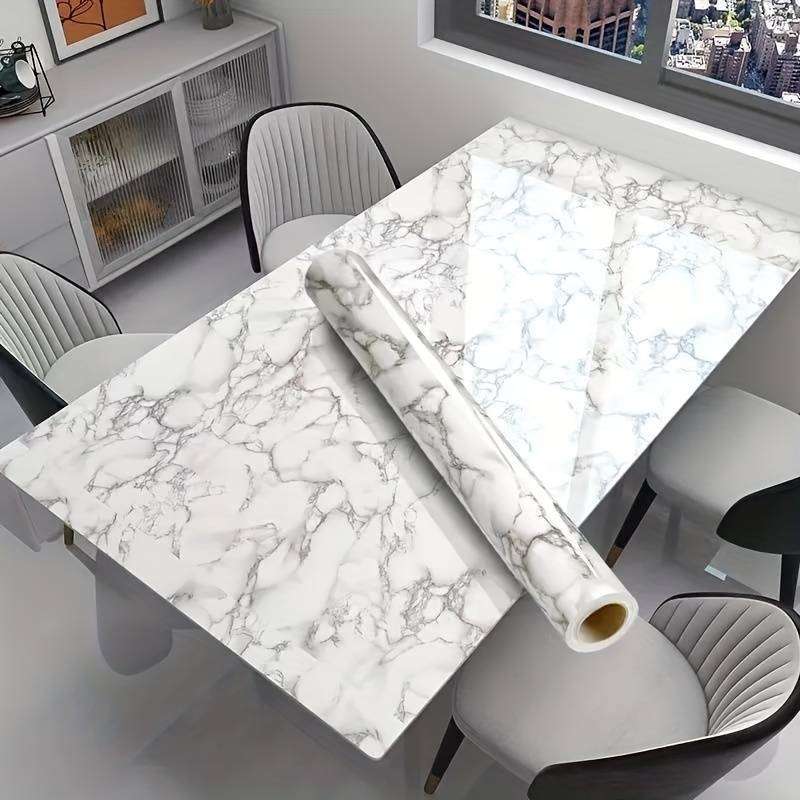 1 piece of self-adhesive marble wallpaper