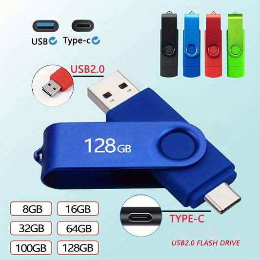 128GB High-Speed USB-C Flash Drive