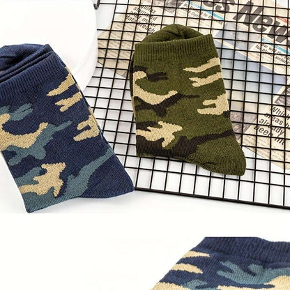 3-Pack Men's All Season Camouflage Socks