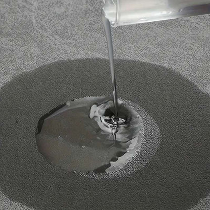 Super absorbent bathroom mat