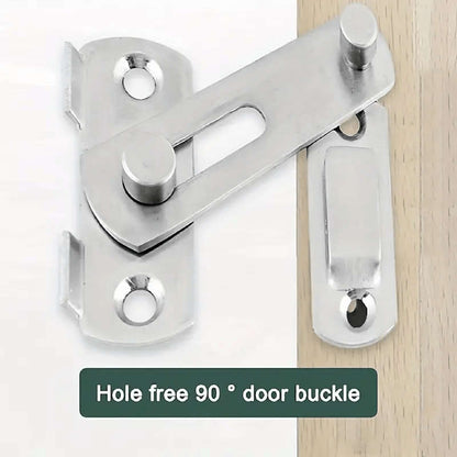 2-piece stainless steel mini latch lock