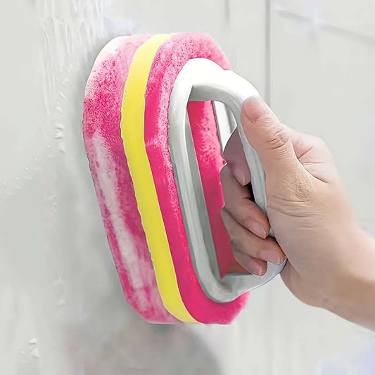 Magical non-electrical dishwashing sponge