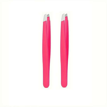 1X and 7X magnification makeup mirror and hair removal tweezers 2-piece set