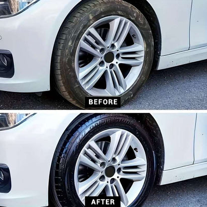 Black interior plastic repair cream
