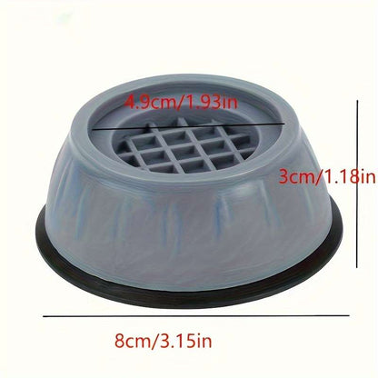 4 large anti-vibration pads