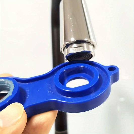 1 piece blue faucet wrench