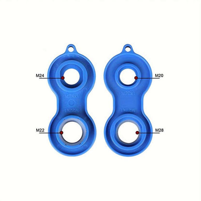 1 piece blue faucet wrench