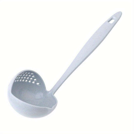 Built-in 2-in-1 long-handled spoon