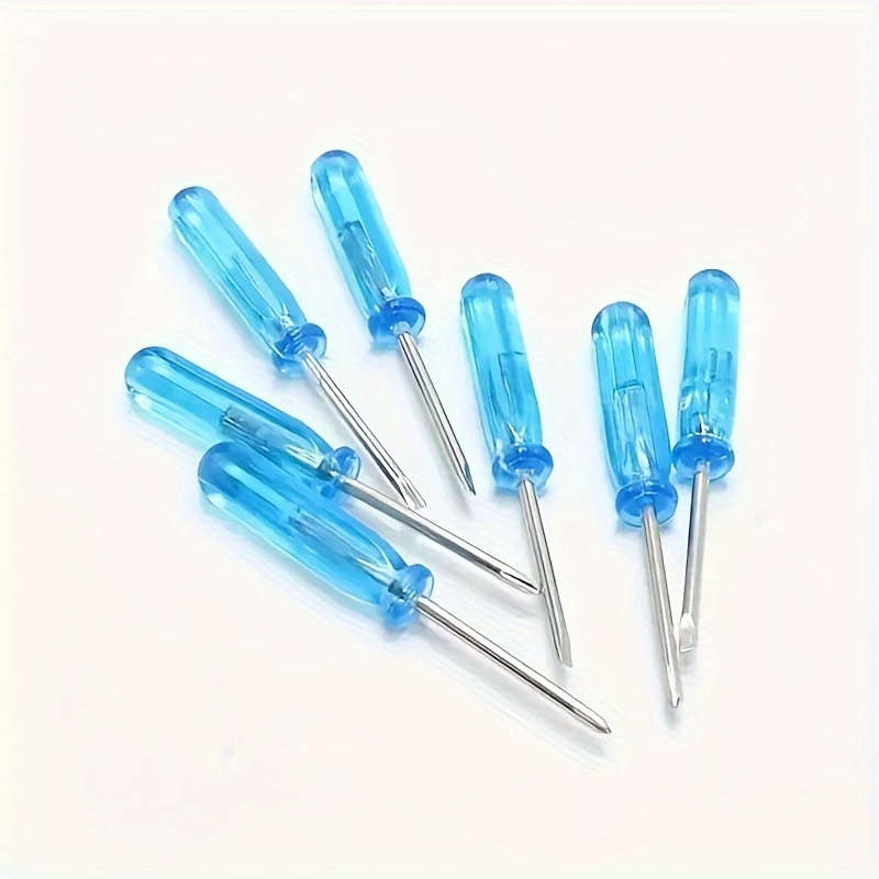 2-Piece Blue Mini Screwdriver Set