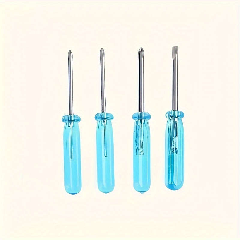 2-Piece Blue Mini Screwdriver Set