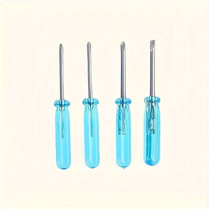 2-Piece Blue Mini Screwdriver Set