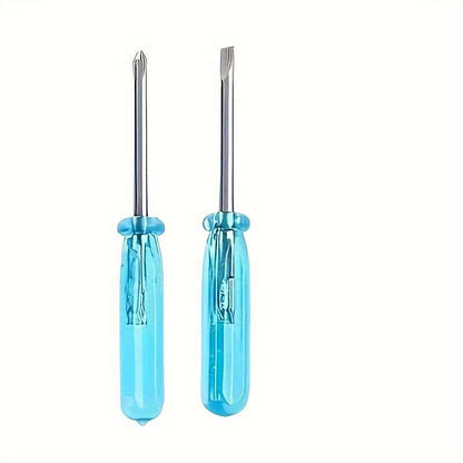 2-Piece Blue Mini Screwdriver Set