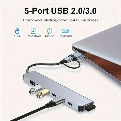 7-in-1 High-Speed USB 3.0 Data Transfer Adapter
