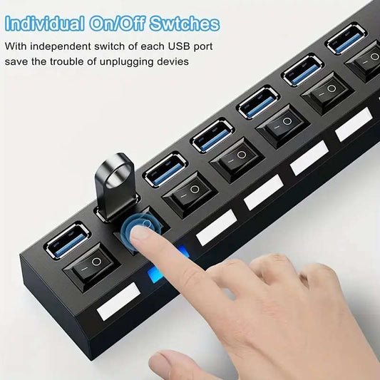 7-port USB 3.0 hub