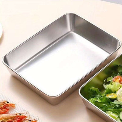 Stainless Steel Food Storage Container Set with Lids