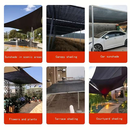 1 piece of thickened PE sunshade net 2x3 meters