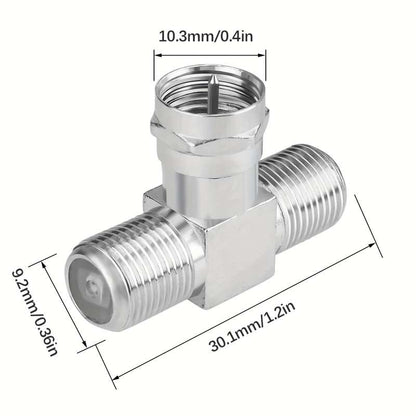 Coaxial cable splitter
