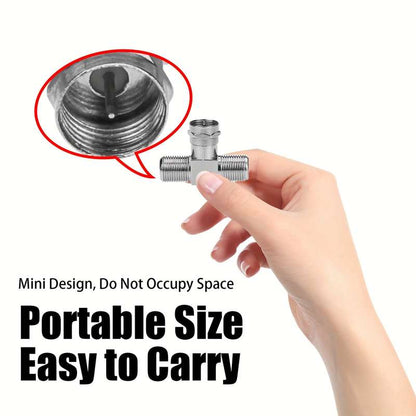 Coaxial cable splitter