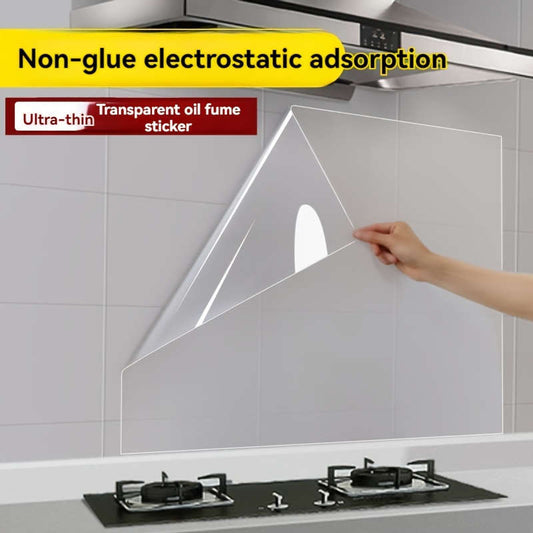 1 roll of plastic static adhesive wall protection film
