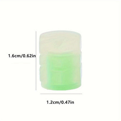 4 luminous tire valve covers