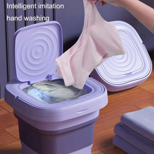 High-value portable folding washing machine