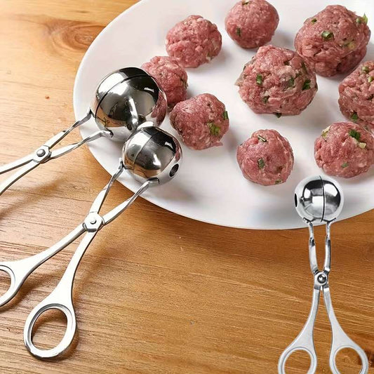 1 stainless steel meatball maker