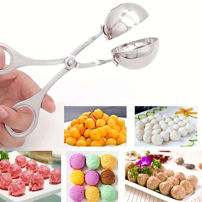 1 stainless steel meatball maker