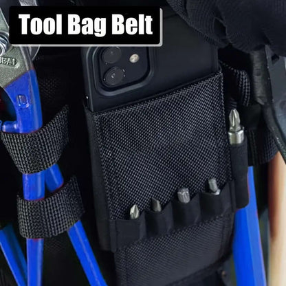 Waist bag with portable tool holder