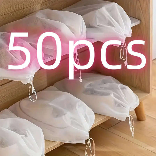 50 Pack Portable Shoe Storage Bags