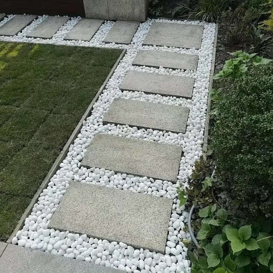 300g white river stones and polished pebbles