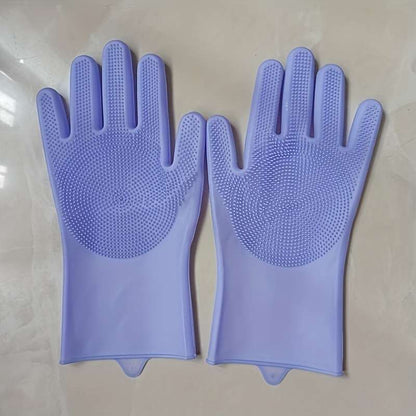 1 pair of kitchen dishwashing gloves