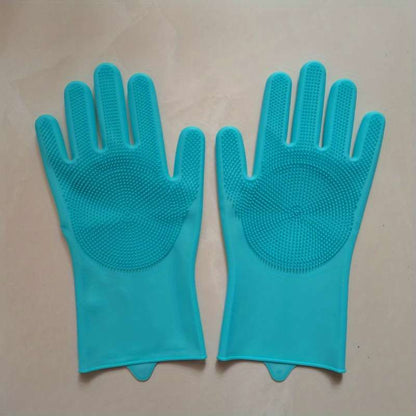 1 pair of kitchen dishwashing gloves