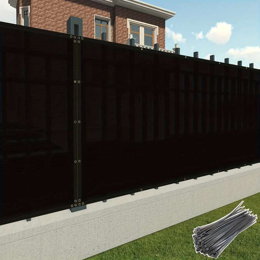 Black Heavy Duty Privacy Screen