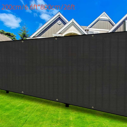 Black Heavy Duty Privacy Screen
