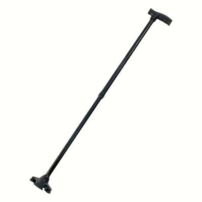 Aluminum adjustable telescopic height walking stick