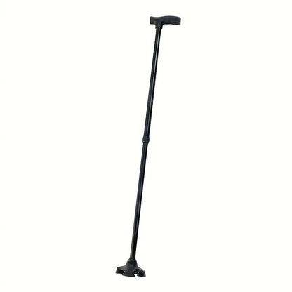 Aluminum adjustable telescopic height walking stick