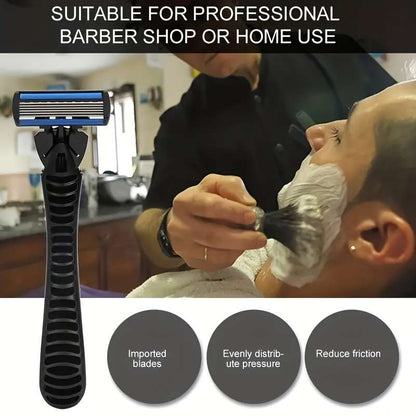 Men's manual razor 6 blade razor