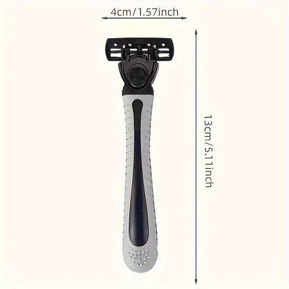 Men's manual razor 6 blade razor
