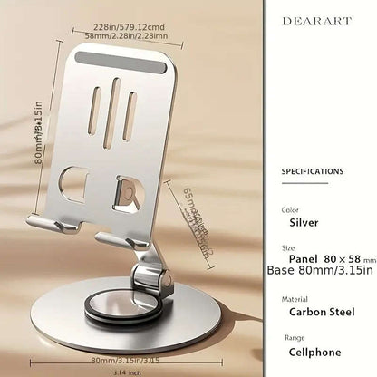 Rotatable phone holder