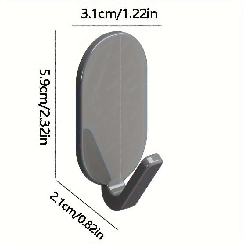 5-pack strong adhesive hooks