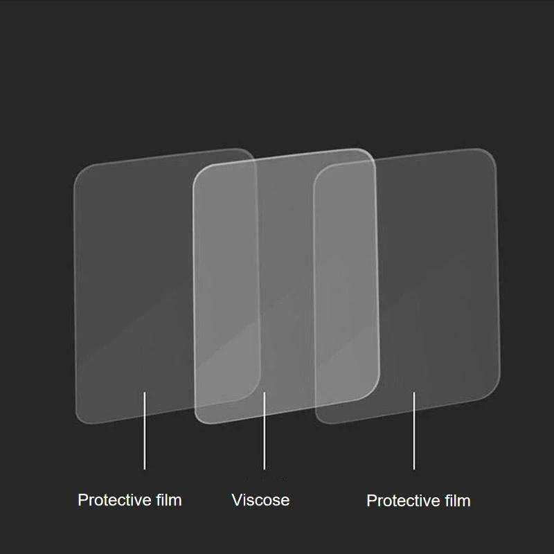 70pcs adhesive film hooks, strong adhesion, seamless, waterproof, easy to install, wall mount, home use
