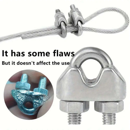 12 heavy duty M3 cable clamps