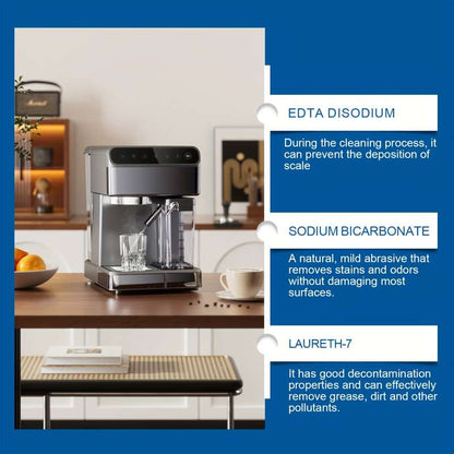 Coffee machine descaling agent