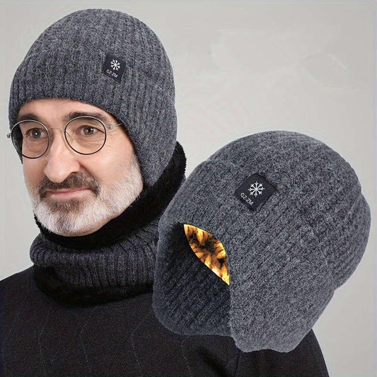 1 Top Men's Warm Knitted Hat