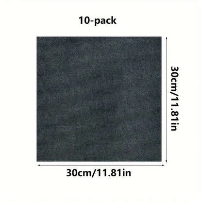 10 self-adhesive rugs