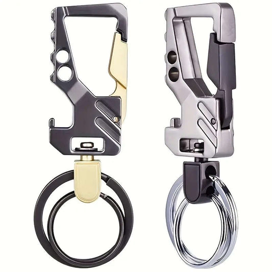Zinc alloy multifunctional keychain