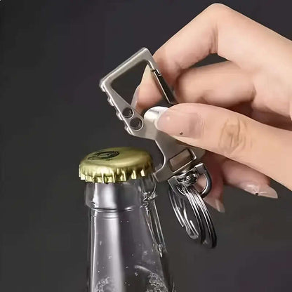Zinc alloy multifunctional keychain