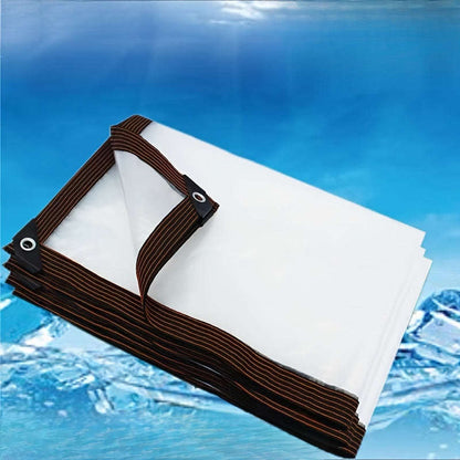 Waterproof UV Resistant Heavy Duty Clear Plastic Tarpaulin   Size 1m x 2m